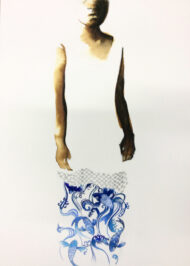 tekening op papier | 50 x 70 cm | 2014